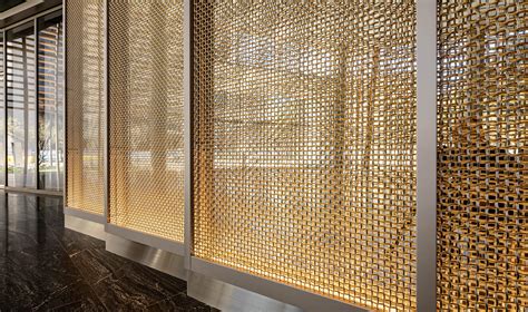 metal mesh panels for walls